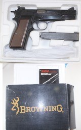 Browning Hi-Power, 9mm, Adjustable Sights, Belgium made, NIB, Mfg. 1986 - 13 of 14