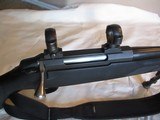 Tikka T3 Blued, Black synthetic stock, 30-06. Leupold bases and 30mm rings, Black Hawk 9-13" Bi pod and padded sling. - 3 of 9