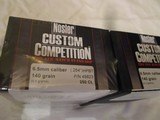 Nosler Custom Competition 6.5mm 140 gr. Two 250 Ct. Boxes - 2 of 2
