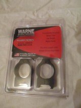 Warren 30mm tube low matte finish steel rings - 1 of 1