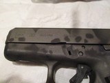 Glock 30 45 ACP
W/Custom Skull Cerakote paint job 1 flush mag and 4 extended mags, Safari Land Paddle Holster - 5 of 10