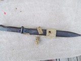 Mauser 98K Bayonet All Matching in excellent Condition In Tropical Frog - 1 of 6