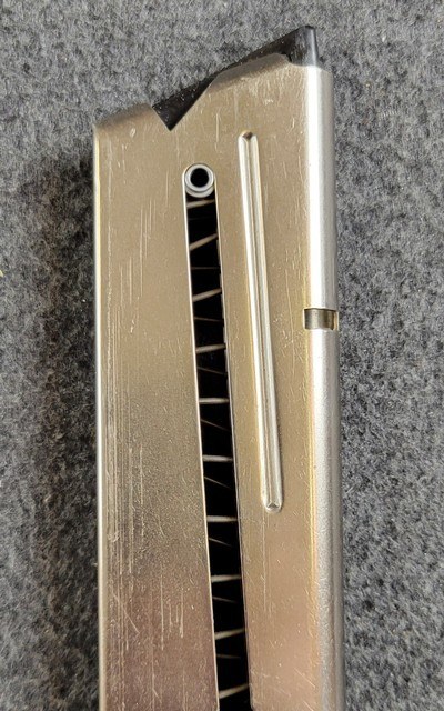 Late Model Dan Coonan .357 Magnum/.38 Spl Stainless Magazine 7 round