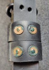 Leslie Tam (Les) Black Leather 1907 Pattern National Match Rifle Sling - 5 of 6
