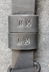Leslie Tam (Les) Black Leather 1907 Pattern National Match Rifle Sling - 3 of 6