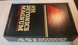 .451 Detonics Magnum Conversion Kit in Box w/50 pcs New Brass + Reamer for Gov 1911 Standard Govt Gold Cup - 3 of 3