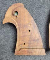 1st Gen Colt OEM Target Grips Full Checkered for Python E/I Frame or Officer's Model - Image 8 of 9