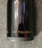 Vintage Gloss Burris 4x Fullfield Fixed Power Rifle Scope Duplex Reticle 1” Tube Mint - Image 2 of 9