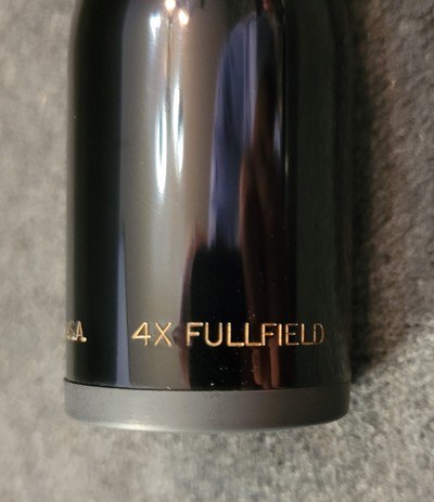 Vintage Gloss Burris 4x Fullfield Fixed Power Rifle Scope Duplex Reticle 1” Tube Mint - Image 2 of 9