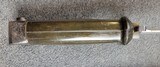 Chinese AK47/AKS Type II Green Bakelite Handle Bayonet w/Scabbard - Image 4 of 7