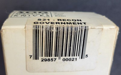 Vintage S.O.G. SOG S21 - Recon Government Knife New in Package SEKI-JAPAN - Image 8 of 9