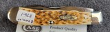 Case XX 00052, Hobo Amber Jigged Bone Handle 6354HB SS New, Never Used or Carried - Image 4 of 4