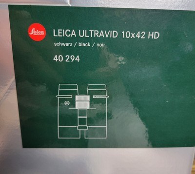 Very Lightly Used Leica Ultravid HD 10 x 42 Binoculars Waterproof 40294 - Image 4 of 16