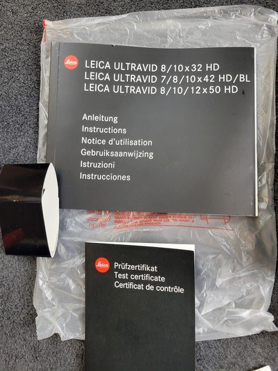 Very Lightly Used Leica Ultravid HD 10 x 42 Binoculars Waterproof 40294 - Image 2 of 16
