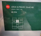 Very Lightly Used Leica Ultravid HD 10 x 42 Binoculars Waterproof 40294 - Image 4 of 16