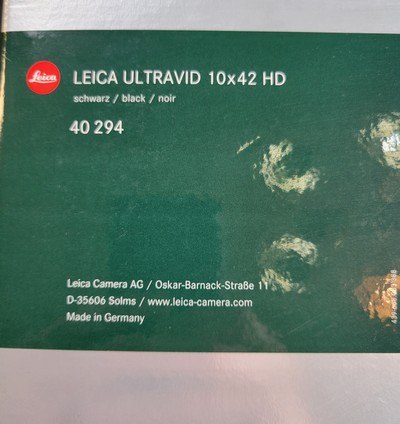 Very Lightly Used Leica Ultravid HD 10 x 42 Binoculars Waterproof 40294 - Image 15 of 16