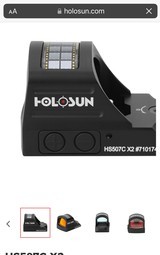 TaurusTX .22 Competition 5.4” 3/16 Threaded Holosun 507C Sight - 10 of 10