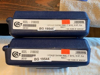 Colt 1911 100 Year Anniversary issue Lightweight Government Model 5" barrel. Never been fired and New in Box