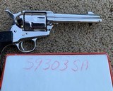 Colt Single Action Army 357 Mag. 4 3/4" Nickel in Factory Stage Coach Box - 10 of 10