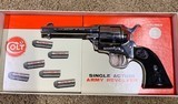 Colt Single Action Army 357 Mag. 4 3/4" Nickel in Factory Stage Coach Box - 1 of 10