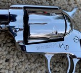 Colt Single Action Army 357 Mag. 4 3/4" Nickel in Factory Stage Coach Box - 6 of 10