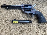 Colt SAA BCC 45 LC 5.5" Barrel with Extra 4 3/4" Barrel NIB Unfired 1990s Production - 1 of 15