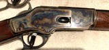 Winchester Model 1873 Short rifles by Miroku Calibers 45LC & 38-357 Mag - 3 of 15