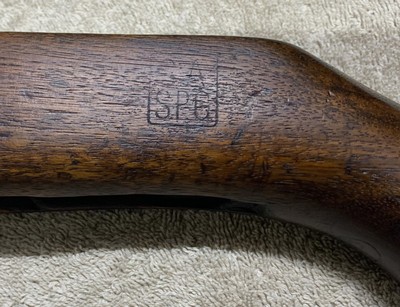Early Type 2A M1 Garand Stock with Cartouche - Image 2 of 10