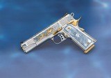 SK CUSTOMS GODS OF OLYMPUS- POSEIDON ENGRAVERS SERIES 1911 Full Size .45acp - 5 of 12