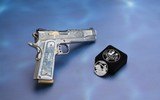SK CUSTOMS GODS OF OLYMPUS- POSEIDON ENGRAVERS SERIES 1911 Full Size .45acp - 4 of 12