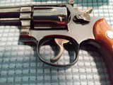 Smith and Wesson model 17 masterpiece 6 shot revolver - 3 of 12
