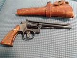 Smith and Wesson model 17 masterpiece 6 shot revolver - 5 of 12