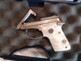 Beretta 21A Bobcat Nickel Pearl grips Case - 2 of 8