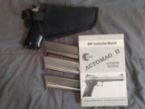 AMT Automag 22 Magnum semi auto and 3 magazines 4.5