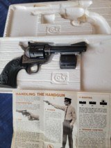 COLT, Original Owner, Colt New Frontier .22 Dual Cylinder, 4.4