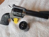 COLT, Original Owner, Colt New Frontier .22 Dual Cylinder, 4.4