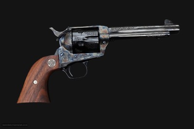 TEXAS RANGERS ISSUED WINCHESTER & COLT BICENTENNIAL 3-GUN SET - w/Badge & Autos - Image 10 of 25