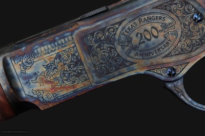 TEXAS RANGERS ISSUED WINCHESTER & COLT BICENTENNIAL 3-GUN SET - w/Badge & Autos - Image 7 of 25