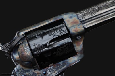 TEXAS RANGERS ISSUED WINCHESTER & COLT BICENTENNIAL 3-GUN SET - w/Badge & Autos - Image 12 of 25