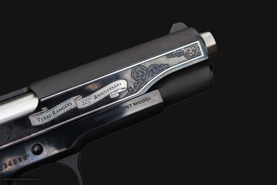 TEXAS RANGERS ISSUED WINCHESTER & COLT BICENTENNIAL 3-GUN SET - w/Badge & Autos - Image 17 of 25