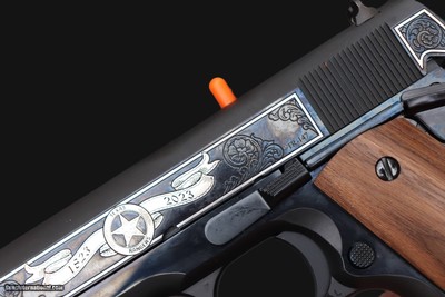 TEXAS RANGERS ISSUED WINCHESTER & COLT BICENTENNIAL 3-GUN SET - w/Badge & Autos - Image 20 of 25