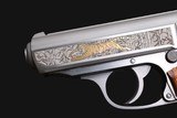 WALTHER PPK/S PREMIER GOLD TIGER 1 of 1000 .380 ACP - LIKE NIB - 5 of 10