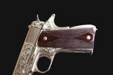 COLT COMMERCIAL 1911-A1 GOVERNMENT .45 ACP - ORVAL MAHAN ENGRAVED w/CASE - 12 of 19