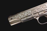 COLT COMMERCIAL 1911-A1 GOVERNMENT .45 ACP - ORVAL MAHAN ENGRAVED w/CASE - 13 of 19