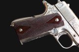 COLT COMMERCIAL 1911-A1 GOVERNMENT .45 ACP - ORVAL MAHAN ENGRAVED w/CASE - 10 of 19