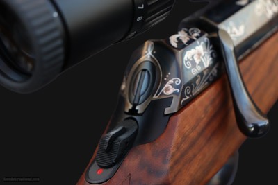 MERKEL KR-1 JENA RIFLE 9.3x62 w/DOCTER GERMAN 2.5-10 SCOPE - Image 12 of 25