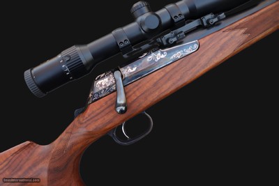 MERKEL KR-1 JENA RIFLE 9.3x62 w/DOCTER GERMAN 2.5-10 SCOPE - Image 4 of 25