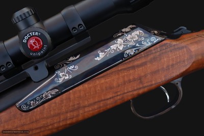 MERKEL KR-1 JENA RIFLE 9.3x62 w/DOCTER GERMAN 2.5-10 SCOPE - Image 19 of 25