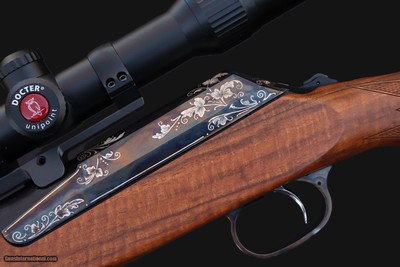MERKEL KR-1 JENA RIFLE 9.3x62 w/DOCTER GERMAN 2.5-10 SCOPE - Image 20 of 25