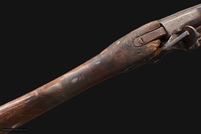 HARPERS FERRY MODEL 1816 MUSKET TYPE III - 1836 FLINTLOCK w/ MINIE BALL - Image 10 of 25
